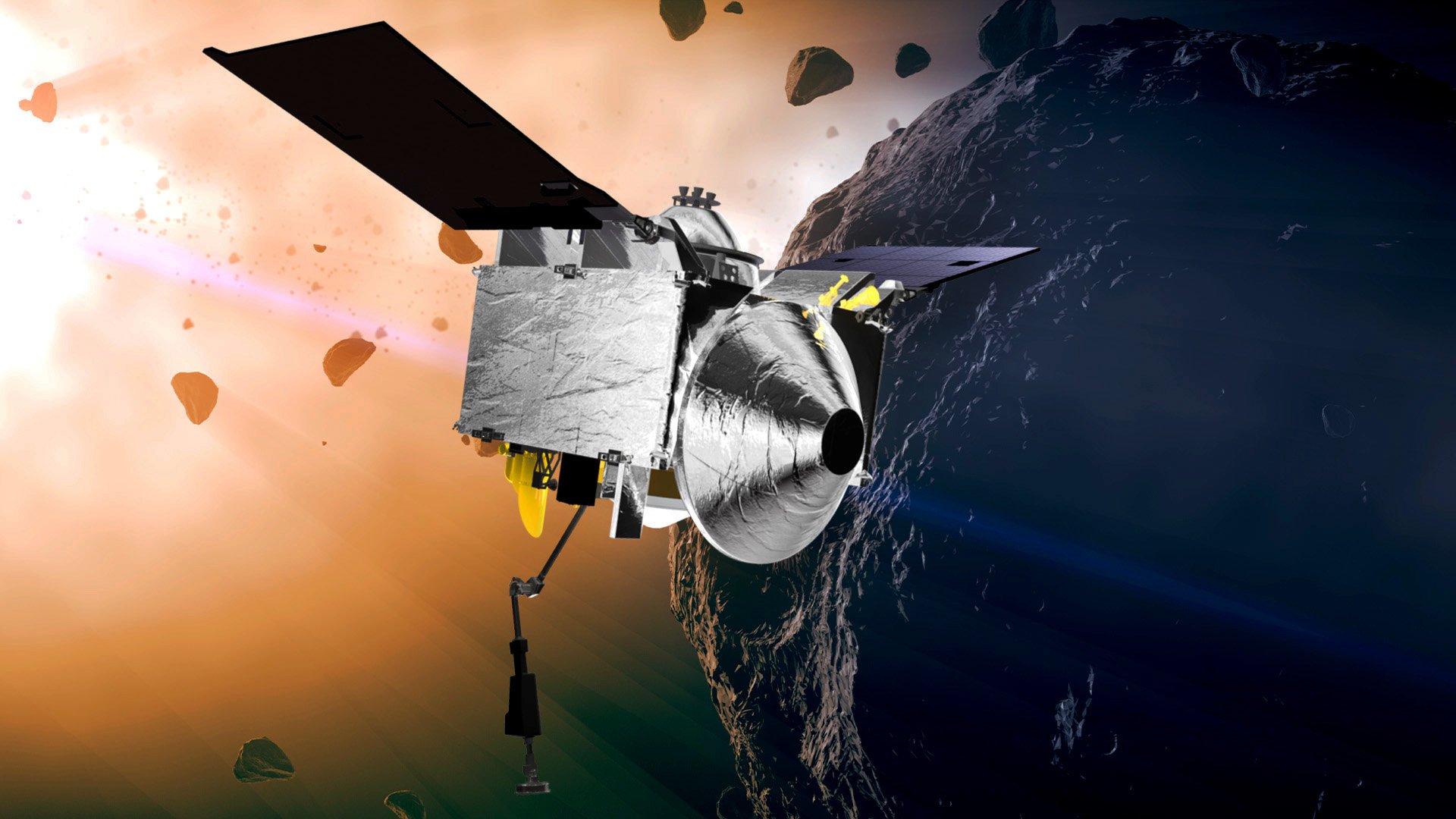 EN VIVO: nave espacial OSIRIS-REx desciende sobre el asteroide Bennu