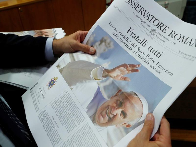 Papa Francisco: «capitalismo de mercado ha fracasado», se necesita un Nuevo Orden político y social en el mundo post-pandemia