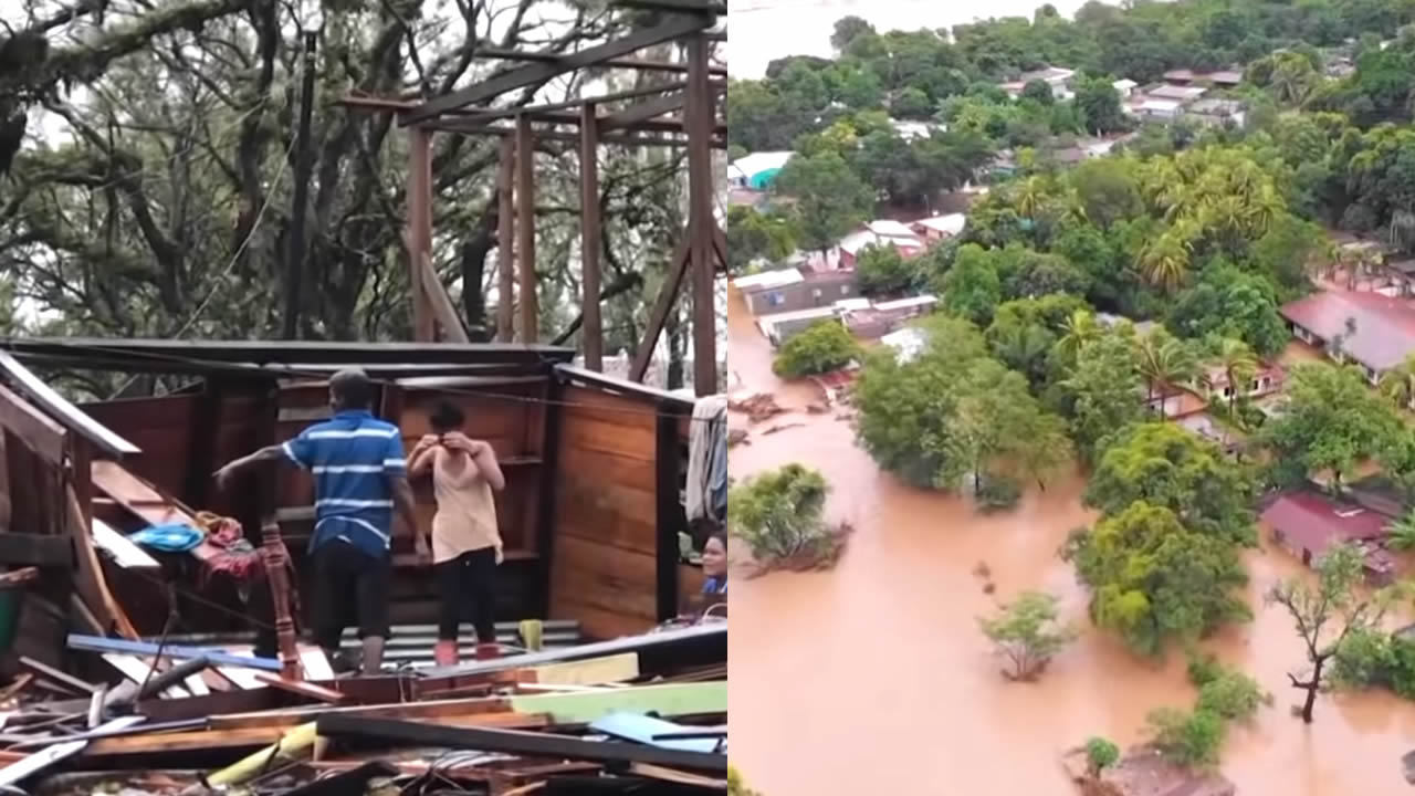 Destrucción y muerte tras el devastador paso del huracán Iota en Nicaragua, Honduras, Colombia, Guatemala y Panamá