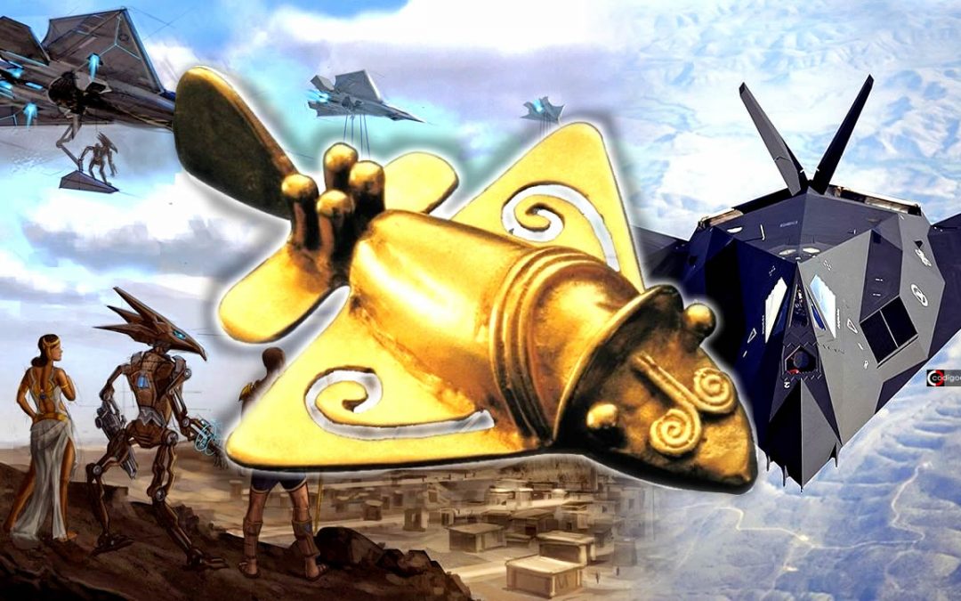 El asombroso «avión dorado antiguo» – Alta Tecnología en antiguas civilizaciones (VÍDEO)