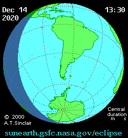 Eclipse Solar Total este 14 de diciembre en el cielo de América Latina