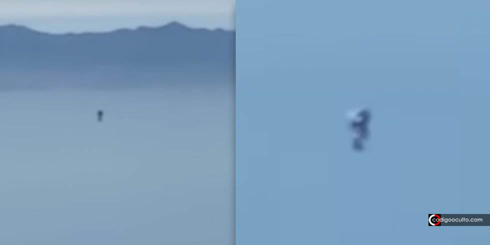 Hombre volando en jetpack es visto nuevamente