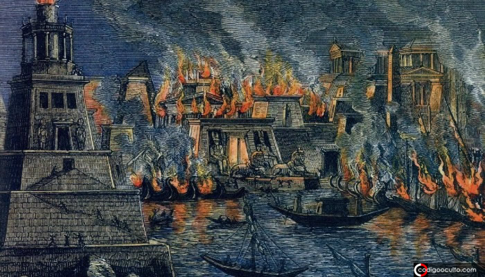 El incendio de la Biblioteca de Alejandría: El primer reseteo de la humanidad