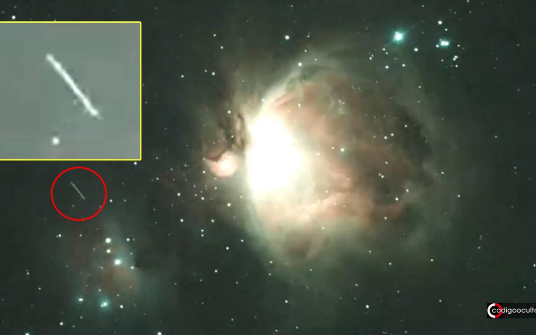 Observador captura OVNI pasando por la Nebulosa de Orión (VÍDEO)