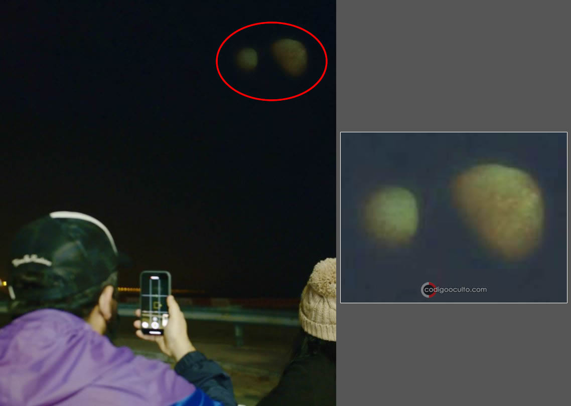 Dos misteriosos y ENORMES objetos aparecen en el cielo de Dubai