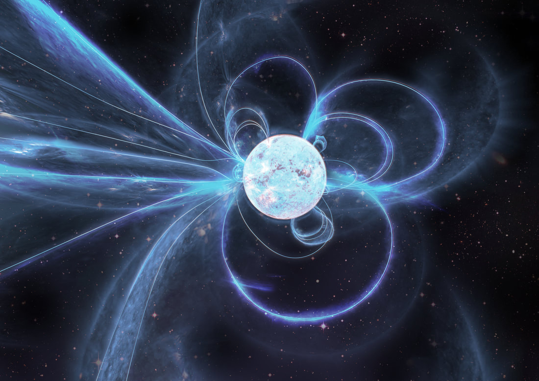 Detectaron actividad extraña en un magnetar