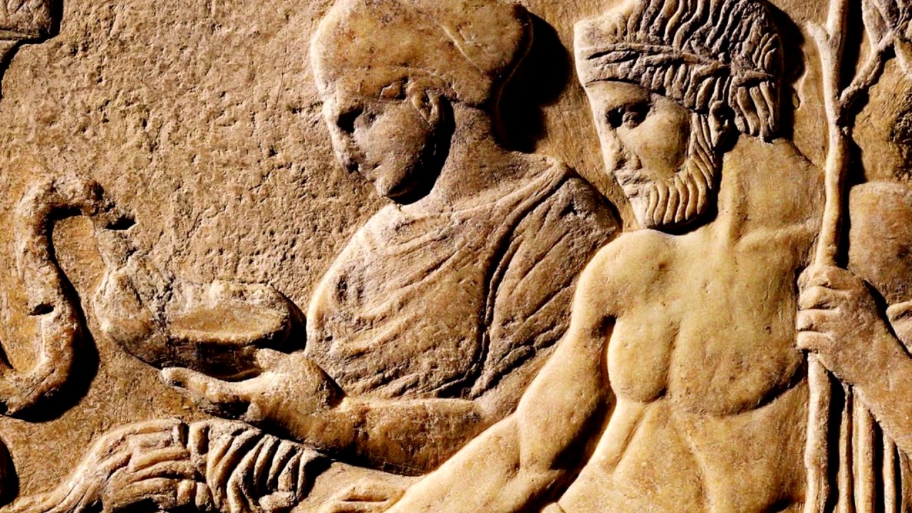 Resurrecciones del hijo de un dios Asclepio hijo de Apolo (VÍDEO