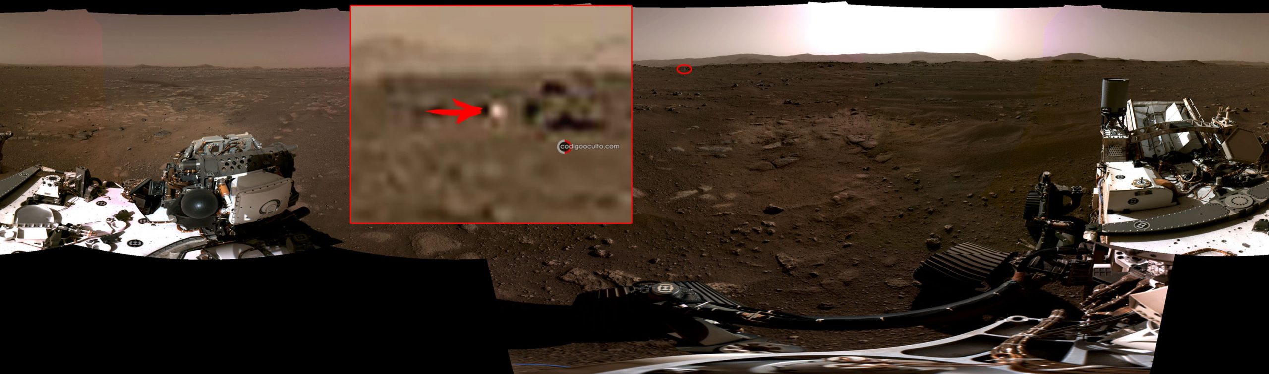 Anomalías y extraños objetos en Marte