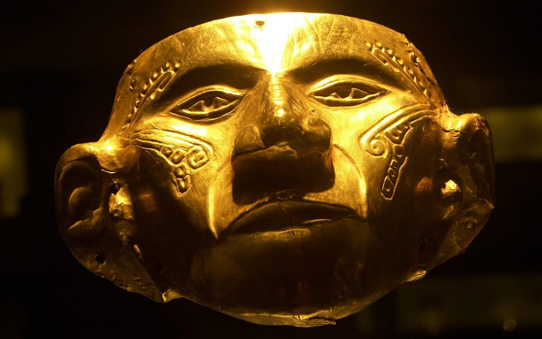 Ancestral máscara Inca descubierta en Florida indica presencia de un tesoro millonario