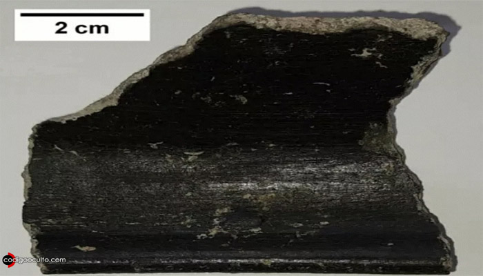 Extracto de uno de los nanotubos de carbón encontrados