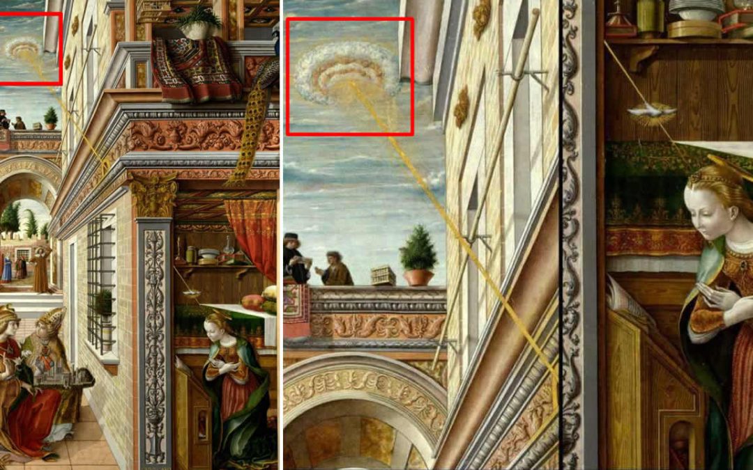 OVNIs en pintura del siglo XV ¿Evidencia de visitas en la antigüedad?