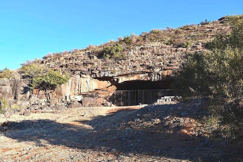 La cueva Wonderwerk del desierto de Kalahari