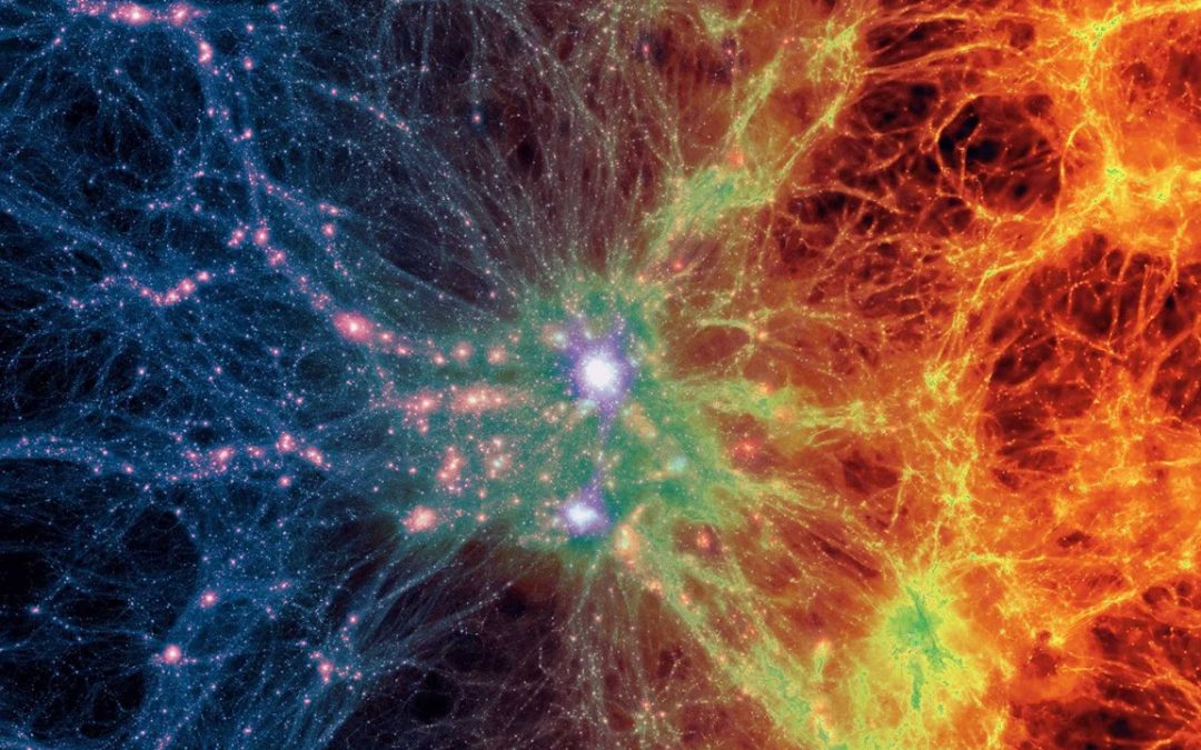 Red cósmica: algunas estructuras más grandes del Universo han empezado a girar