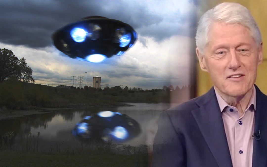 «Hay Cosas No Identificadas volando por allí y creo que hay vida en otro lugar», dice Bill Clinton