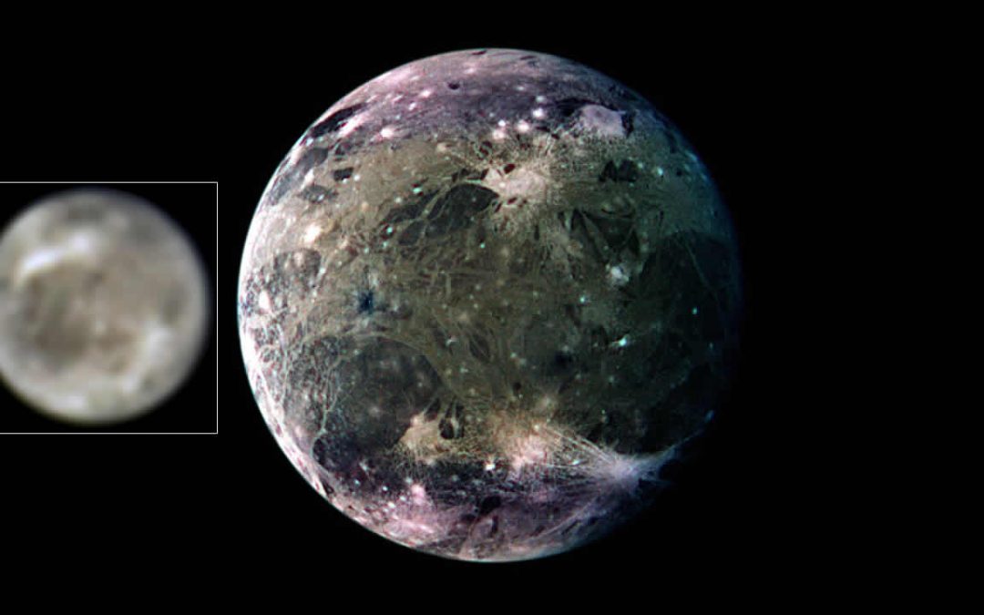 Ganímedes: Hubble detecta la primera evidencia de vapor de agua en la luna de Júpiter