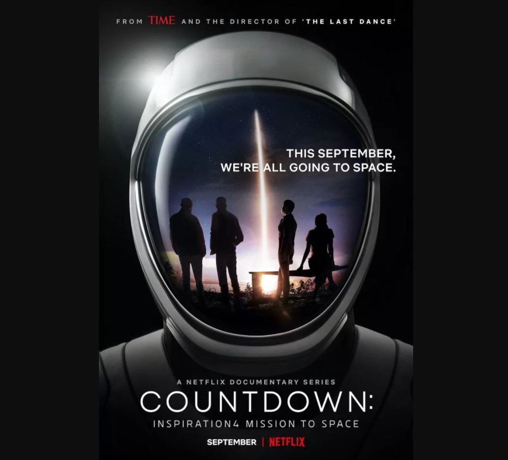 "Countdown: Inspiration4 Mission to Space" está programado para estrenarse el 6 de septiembre de 2021