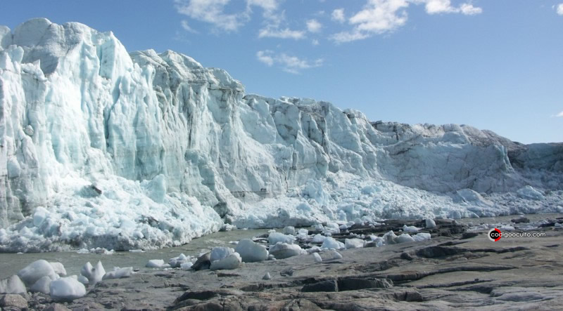 Glaciar Russell en Groenlandia