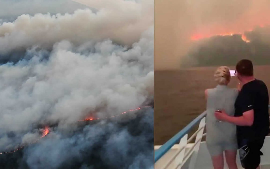 Humo de incendios forestales en Siberia llega al Polo Norte, por primera vez en la historia