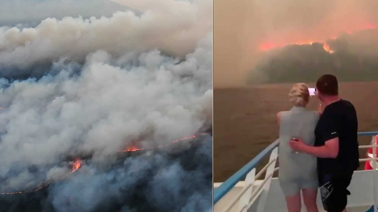 Humo De Incendios Forestales En Siberia Llega Al Polo Norte Por