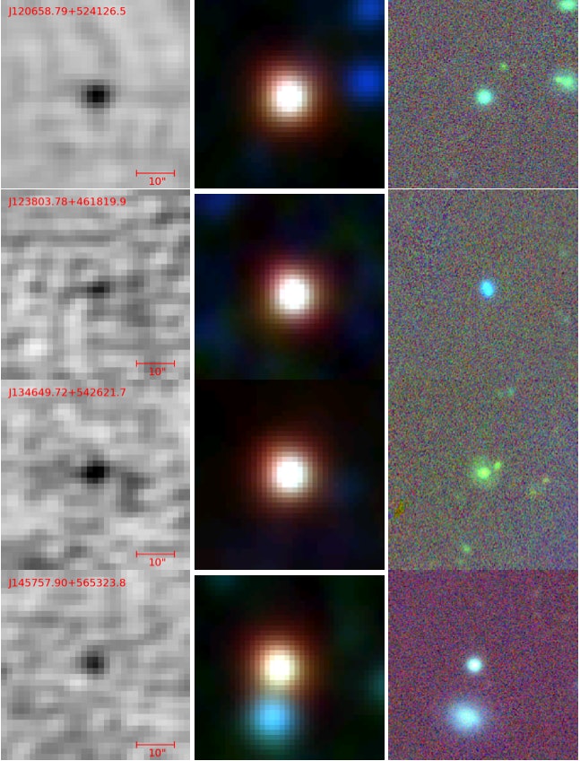 Las imágenes de las galaxias a través de espectros