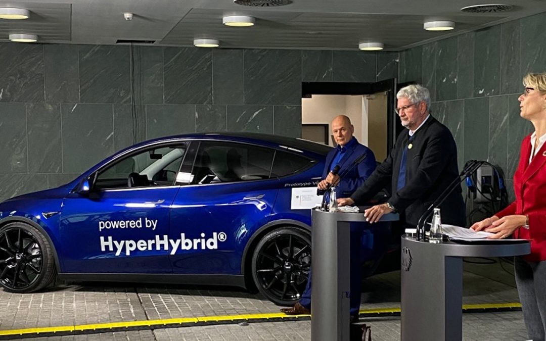 Hiperhíbrido: Investigadores alemanes convierten un automóvil Tesla en uno de hidrógeno