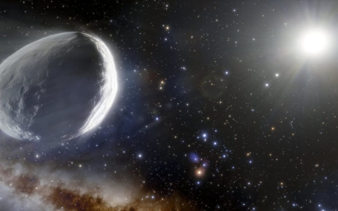 Megacometa que se dirige hacia el Sol es siete veces más grande que Fobos, luna de Marte