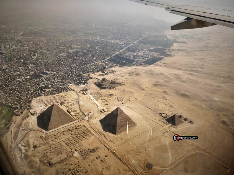 Vista de las Pirámides de Egipto