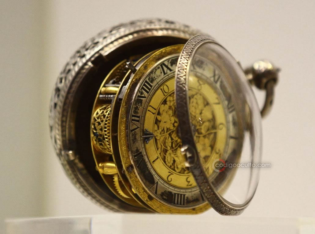 Reloj de bolsillo del siglo XVI. Los relojes fueron las máquinas modelo de las concepciones mecanicistas