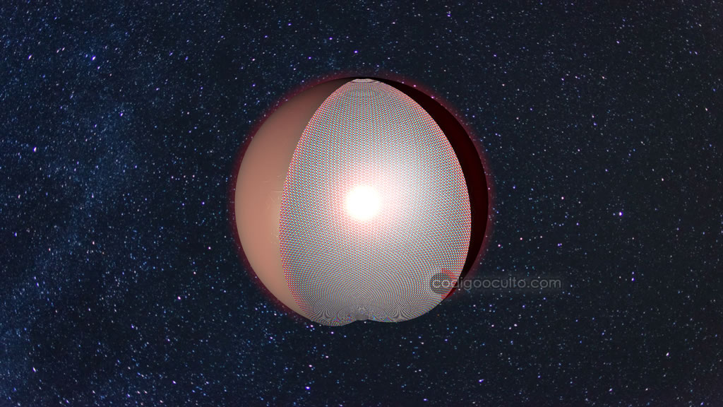 Representación de una Esfera de Dyson