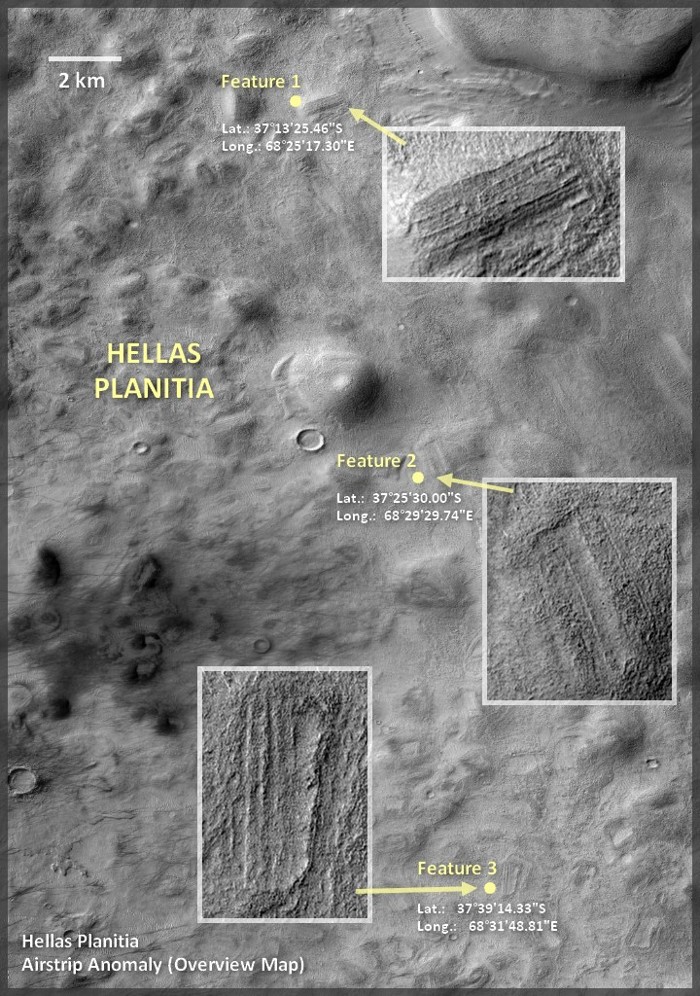 Hellas Planitia en Marte