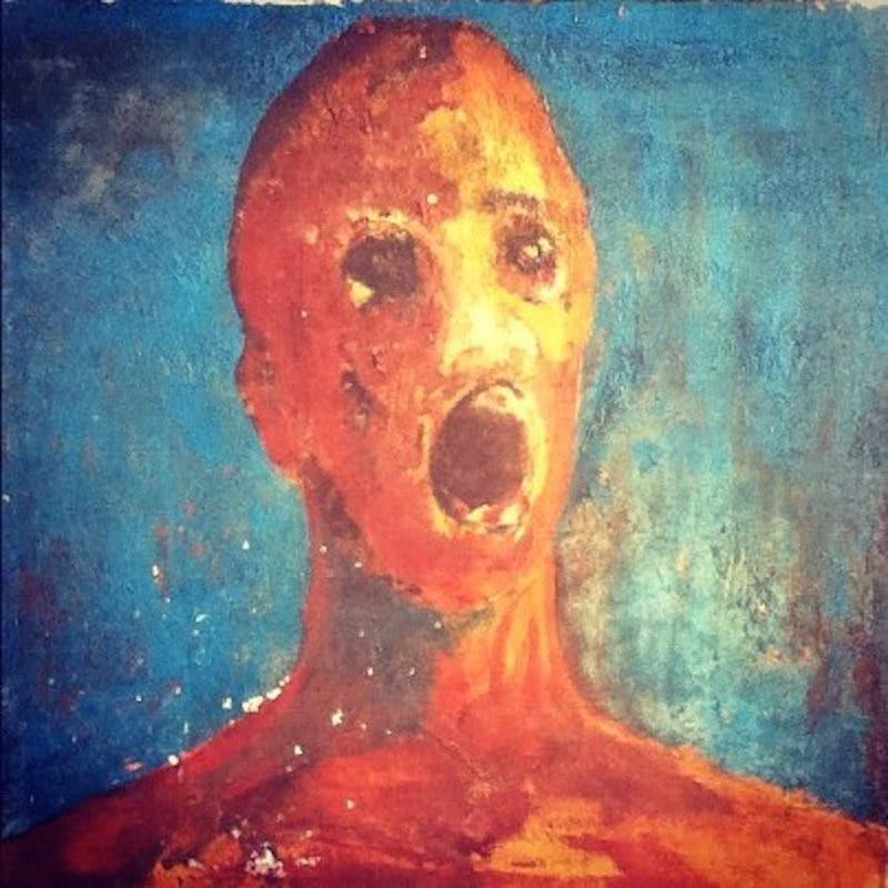 "The Anguished Man" o "El hombre angustiado" de un artista desconocido, colección privada