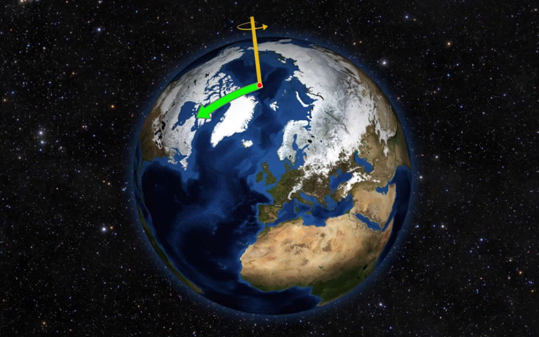 Evidencia científica indica que la Tierra se inclinó hace 84 millones de años