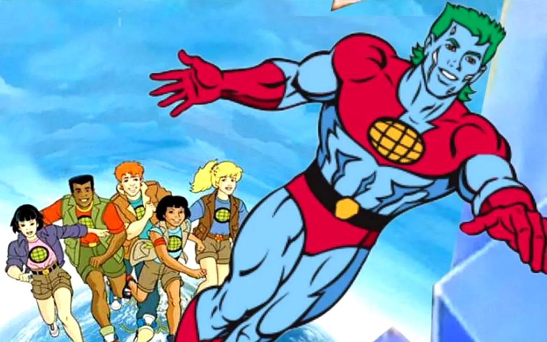 “Capitán Planeta”, los dibujos animados que nos enseñaron a cuidar el medio ambiente