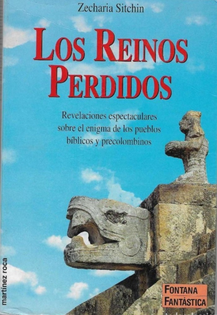 "Los Reinos Perdidos" libro del polémico estudioso ruso Zecharia Sitchin, donde se arriesga a Tiahuanaco como un antiguo asentamiento minero Anunnaki