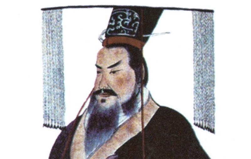 Representación del emperador Qin Shi Huang