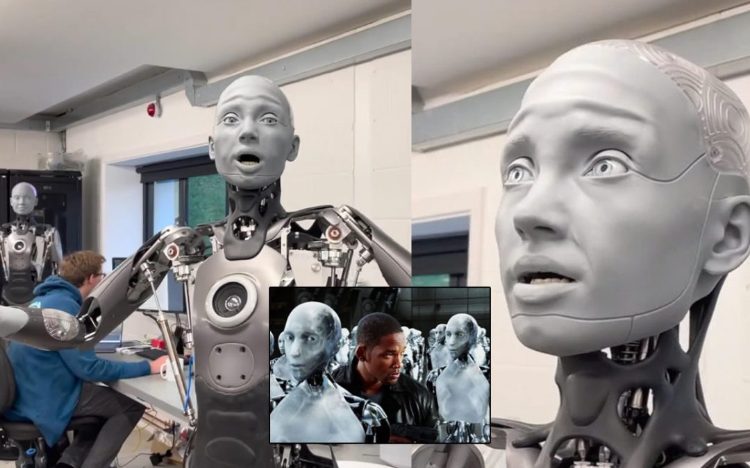 Conoce a “Ameca”: robot humanoide “más avanzado del mundo” con expresiones faciales realistas
