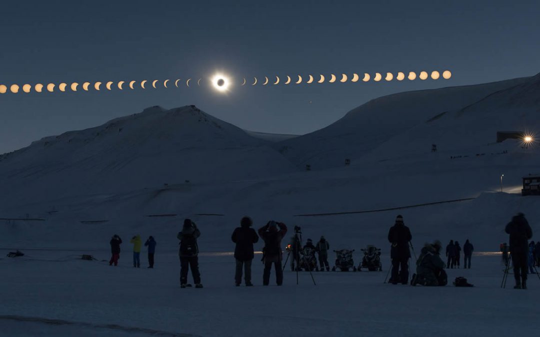 Así fue el Eclipse Solar en la Antártida (VIDEO)