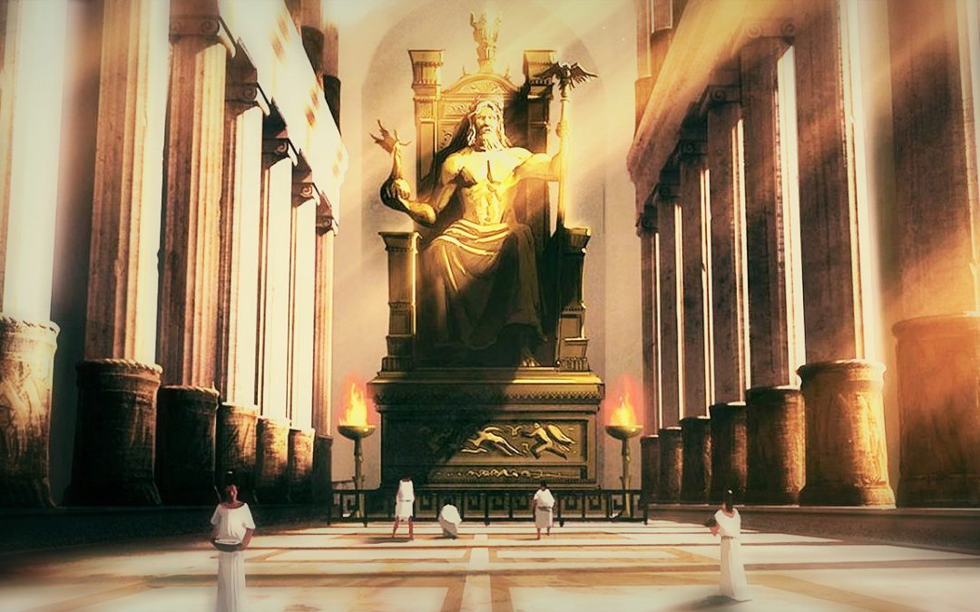 La enorme y majestuosa Estatua de Zeus. Una maravilla del pasado