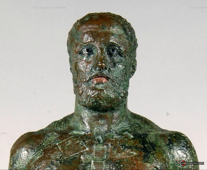 Posible estatua de bronce en honor a Hércules encontrada en Cádiz