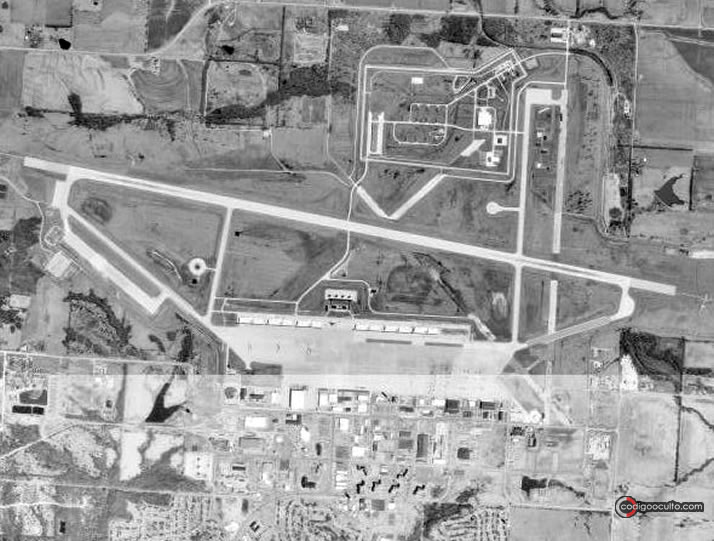 Vista de la Base de la Fuerza Aérea Whiteman