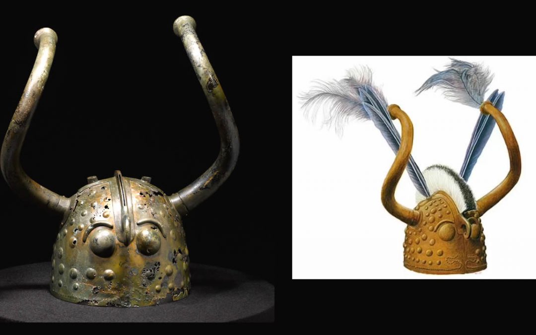 Cascos de bronce con cuernos hallados en Dinamarca no eran “vikingos” sino de otra civilización de hace 3.000 años