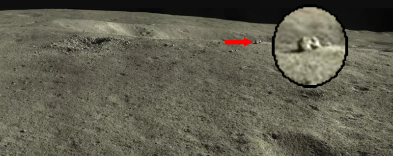 El famoso "cubo lunar" era solo una roca