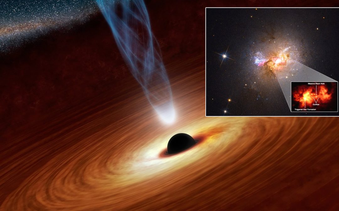 Descubren agujero negro que crea estrellas en lugar de devorarlas