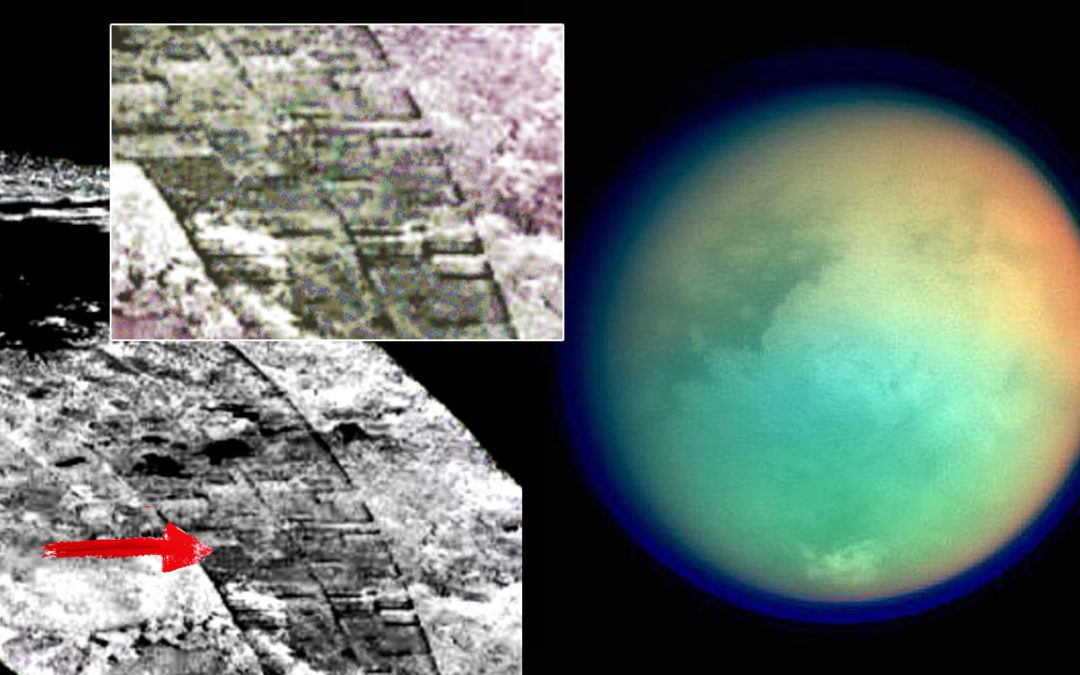 ¿Es este un enorme “laberinto” hallado en Titán, luna de Saturno?