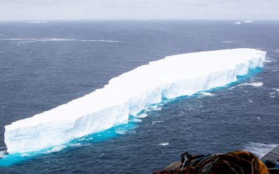 “Mega-iceberg” liberó 152 mil millones de toneladas de agua dulce al océano
