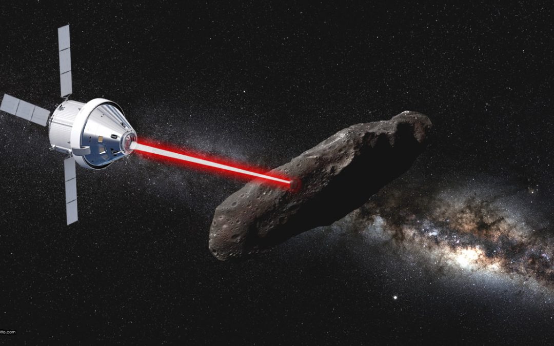 Proponen lanzar una nave para “alcanzar” al misterioso objeto interestelar Oumuamua