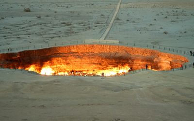 “Puerta al Infierno” de Turkmenistán será extinguida