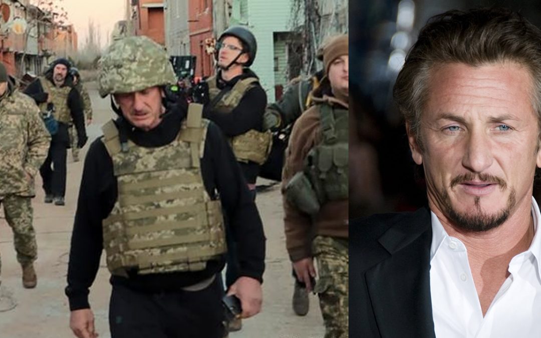 Sean Penn se encuentra en Ucrania grabando un documental de la “invasión rusa”