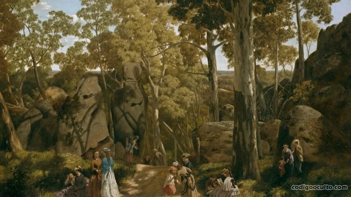 En 1875 el pintor australiano William Ford presentó At the Hanging Rock, obra que se cree sirviera de inspiración, para la novela de Joan Lindsey, donde se menciona la desaparición de un grupo de escolares