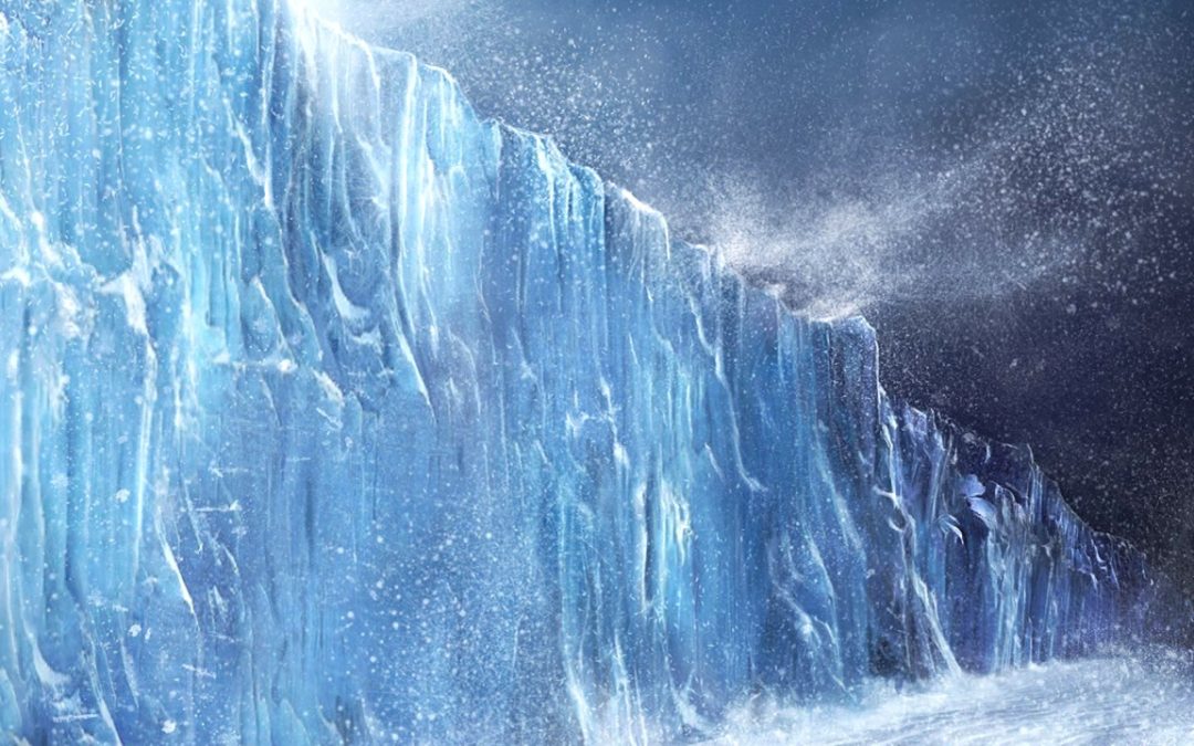 Un enorme muro de hielo bloqueaba la antigua entrada a América, sugiere investigación